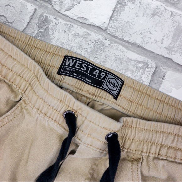West 49 Khaki Joggers - Picture 8 of 14